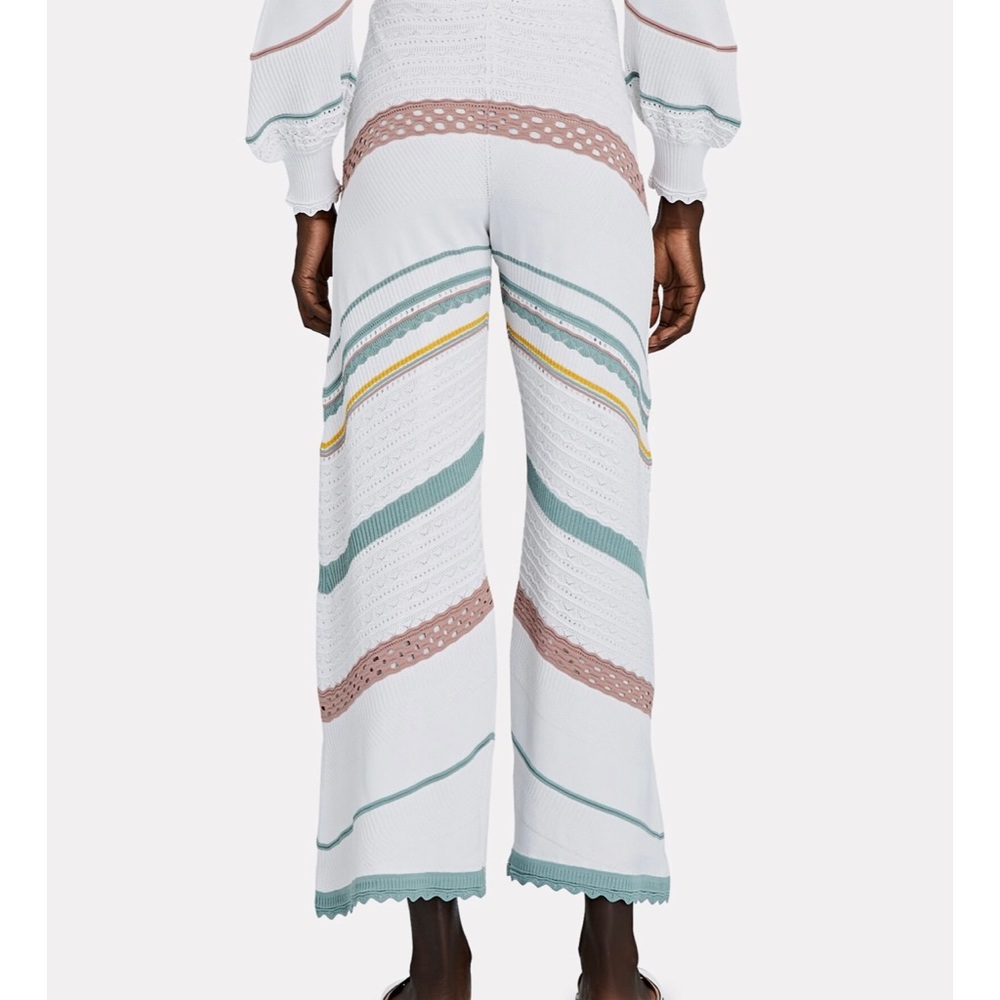 Alexis. Knit wide leg pants